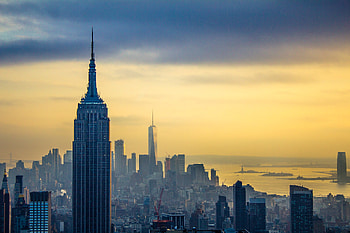 Empire State Building Skycrapper In New York, empire-state-building, new-york, world, graphy HD wallpaper