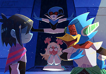 Deltarune Heroes Unite: Kris, Noelle, Berdly & Queen Ultra, Queen (deltarune), Noelle Holiday, Berdly (deltarune), Kris (deltarune), video game, deltarune HD wallpaper