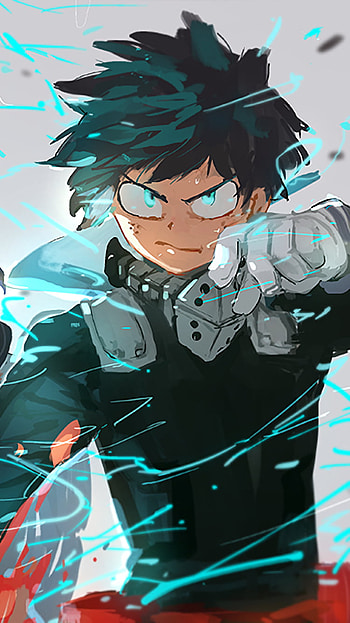 Izuku Midoriya Power Surge – My Hero Academia , Izuku Midoriya, Anime, My Hero Academia HD phone wallpaper