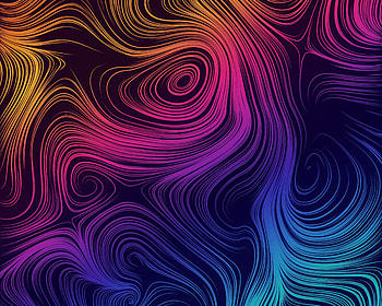 Abstract, pattern, curvy lines HD wallpaper