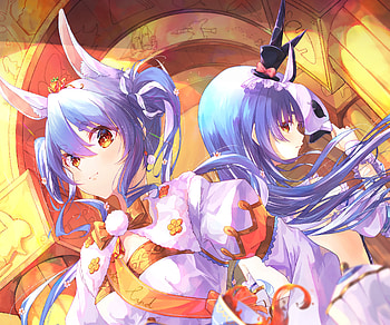 Usada Pekora, hololive, Usada Pekora, Anime, Virtual Youtuber HD wallpaper