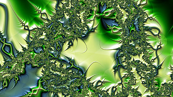 Trippy Psychedelic Fractal, trippy, psychedelic, aesthetic, Abstract, fractal HD wallpaper