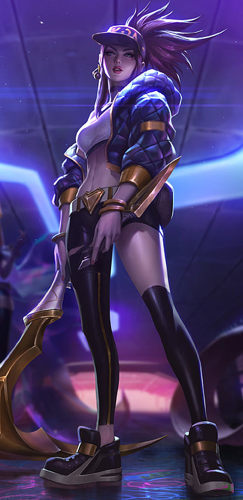 K/DA Akali, Akali (League Of Legends), video game, League Of Legends HD phone wallpaper