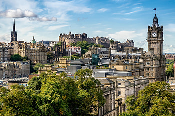 Edinburgh Skyline, Economic dynamics, Historical city, Scottish charm HD wallpaper