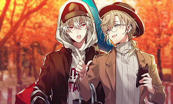 Kanae & Kuzuha, Kuzuha (Virtual YouTuber), Kanae (Virtual Youtuber), Anime, Virtual Youtuber HD wallpaper