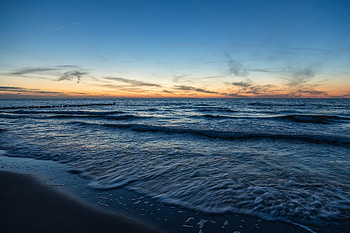 Nature, Sky, Sea, Waves, Shore, Bank HD wallpaper