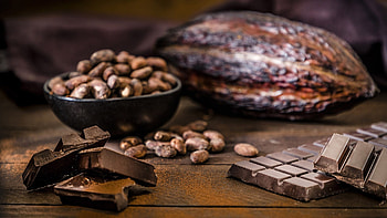 Cocoa bean, Chocolate HD wallpaper