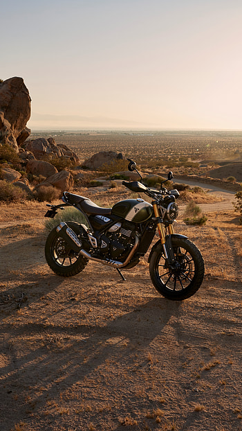 Triumph Scrambler 400X Desert Adventure , vehicle HD phone wallpaper