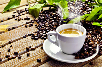 Food, Leaves, Smoke, Coffee, Cup, Table, Foam, Grains, Meerschaum, Drink, Beverage, Saucer HD wallpaper