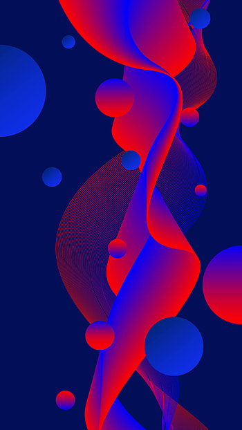 Abstract, red, magenta HD phone wallpaper
