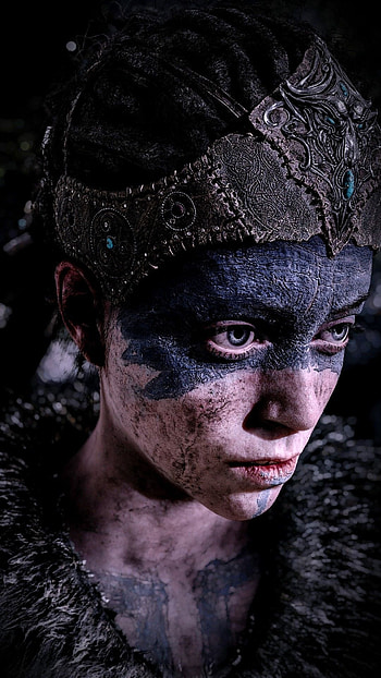Viking makeup, Hellblade HD phone wallpaper