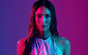 Megan Fox, American actress, American fashion model, portrait, hoot, makeup, American star HD wallpaper