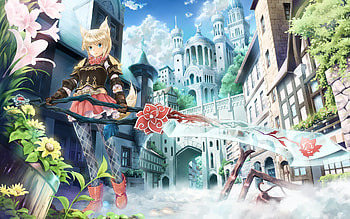 Anime, Girls HD wallpaper