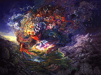 Fantasy Breath for my dear friend Lisa ( AVABOO ), fantasy, air, breat, clouds, colors, friend, gift HD wallpaper