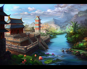 Jade Dynasty, jade, dynasty, cg, art HD wallpaper