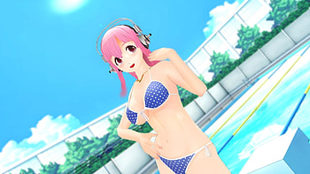 [MMD] Super Sonico DanceSeries ï½¢Happy Synthesizer ï½£ (60fps) - YouTube HD wallpaper