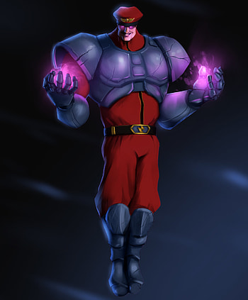M. Bison, Artstation, Evil warrior, Street Fighter HD phone wallpaper