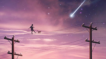 Walking On Lines , artist, artwork, digital-art HD wallpaper