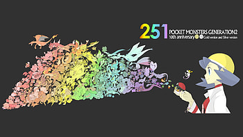 Rainbow Evolution: 251 Pokémon, Pokemon, video game, Dawn (Pokémon) HD wallpaper