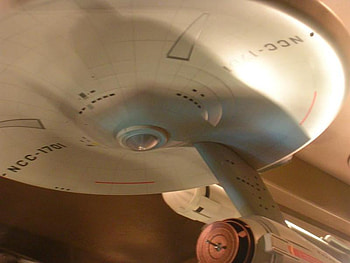 Enterprise Closeup Shot, enterprise, star trek, enterprise display, star trek experience HD wallpaper