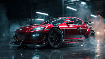 Mazda RX-8, poster, tuning HD wallpaper