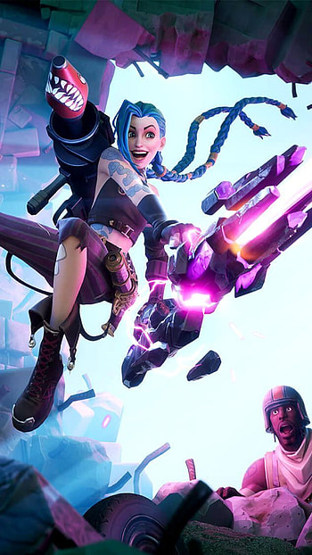 Jinx Arcane, riot games, fantasy, legends, league of legends, league, games, lol, riot, netflix HD phone wallpaper