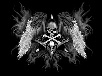 Art, Death, Angels HD wallpaper