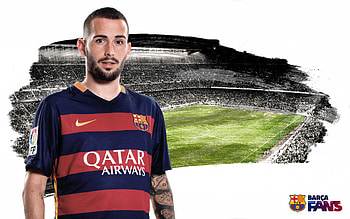 Aleix Vidal, soccer, sports, football, fc-barcelona, fcb, fc-barcelona-team HD wallpaper