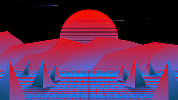 Retrowave Sun Synth Style , retrowave, synthwave, artist, artwork, digital-art HD wallpaper