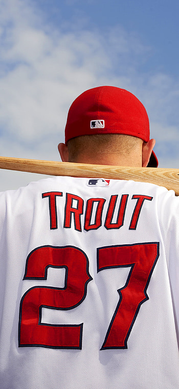 Mike Trout, Stuff of dreams, Quickly became, Trouts HD phone wallpaper
