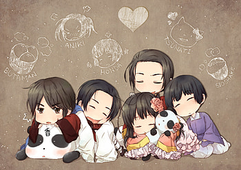 hetalia asian family hetalia asian family and background HD wallpaper