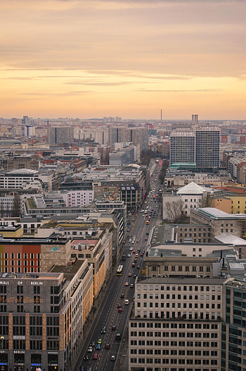 Cities, Architecture, City, Building, Road HD phone wallpaper