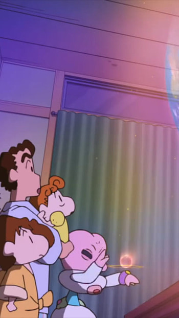 Shinchan Family, magic HD phone wallpaper