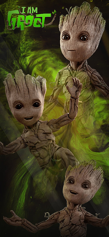 I am Groot, verde-se, natureza-se HD phone wallpaper