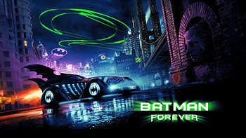 Batman Forever , batmobile, superheroes, artwork, art, digital-art HD wallpaper