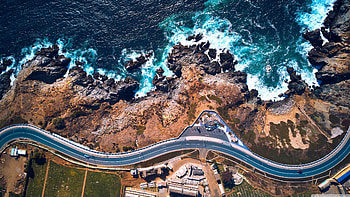 Pacific Coast, Highway HD wallpaper