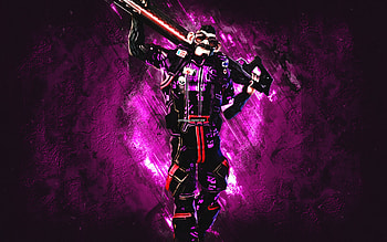 Fortnite Purple Rune JB Chimpanski Skin, Fortnite, main characters, purple stone background, Purple Rune JB Chimpanski, Fortnite skins, Purple Rune JB Chimpanski Skin, Purple Rune JB Chimpanski Fortnite, Fortnite characters HD wallpaper
