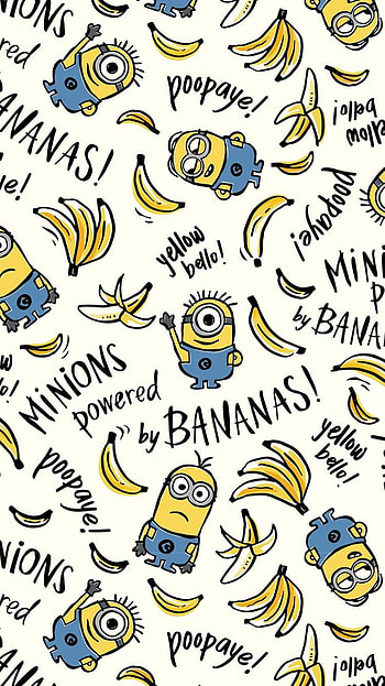 Minon minion bananas 1. Minions , Minion , Cartoon, Minion Pattern HD phone wallpaper