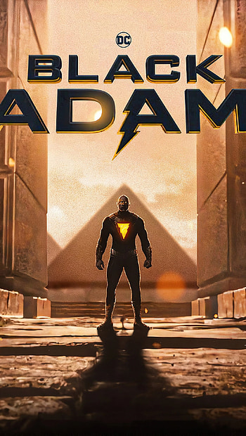 Black Adam, Impressive movie poster, Ultra resolution, Powerful presence HD phone wallpaper