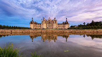 Chateau de Chambord Centre-Val de Lore France Travel HD wallpaper
