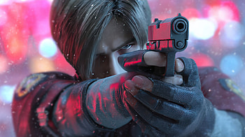Leon Kennedy Resident Evil Game, leon-kennedy, resident-evil-2, games, 2025-games, artwork, art, digital-art, video-games, deviantart HD wallpaper