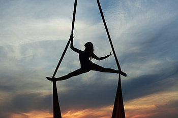 Pandemic impact, Aerial arts, Aerial performances, Artistic expression HD wallpaper