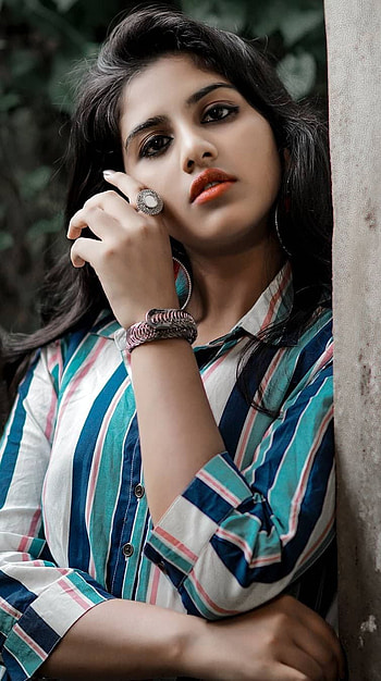 Maneesha Mahesh, mallu actress, beautiful HD phone wallpaper