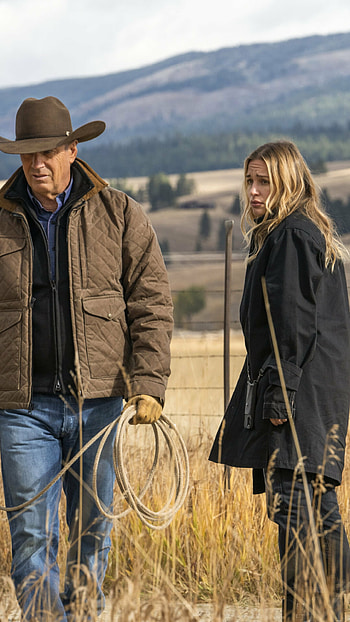 Yellowstone TV series, Kevin Costner, Piper Perabo, Newsweek HD phone wallpaper