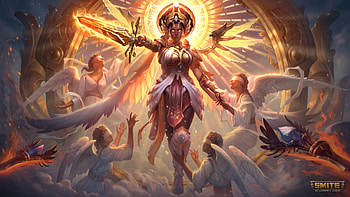 Smite, game, CG, fantasy HD wallpaper