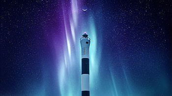 Wilderness Lighthouse, lighthouse, artist, artwork, digital-art, artstation HD wallpaper