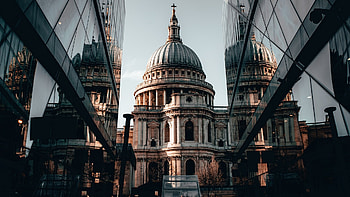 St. Paul's Cathedral, High-definition , Captivating beauty, Spiritual sanctuary HD wallpaper
