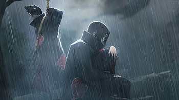 Itachi and Kisame Naruto Anime, Itachi Rain HD wallpaper