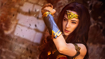 2019 Wonder Woman Cosplay, wonder-woman, superheroes, cosplay HD wallpaper