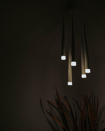 Leaves, Dark, Lamp, Glow, Room HD phone wallpaper